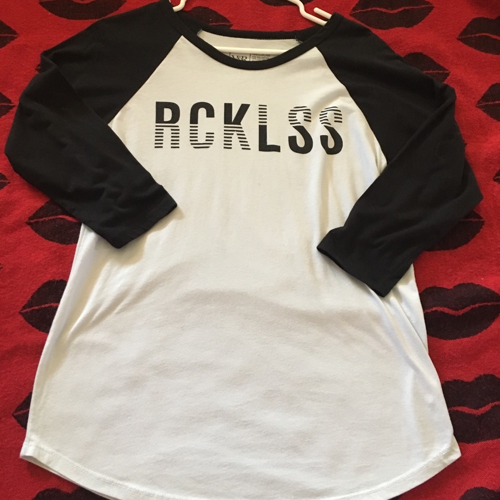 Young & Reckless Baseball tee 3/4 sleeve